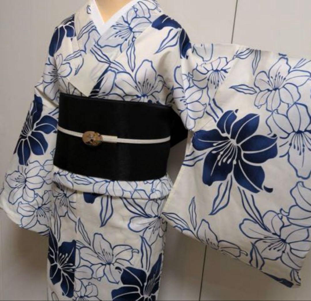 xxChikakOxx様 確認用 浴衣　ゆかたMサイズ　綿100%　浴衣単品販売
