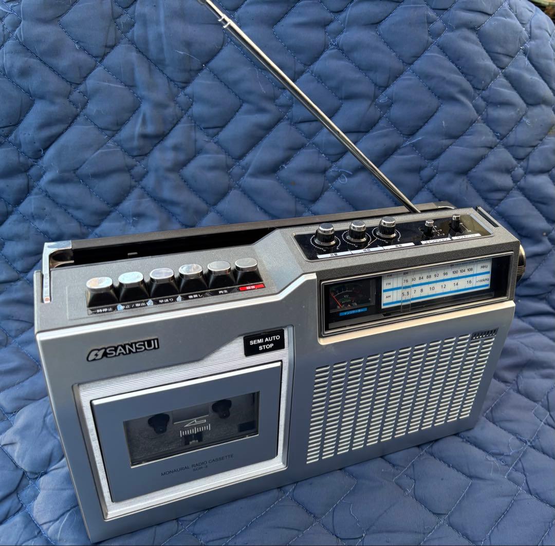 ★【SANSUI ラジカセ 】★未使用保管品★美品★