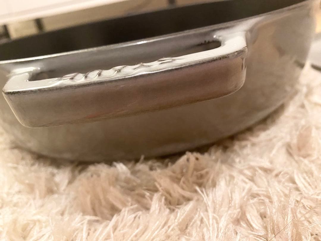 ☆美品☆ ストウブ　STAUB ブレイザー　ソテーパン　28cm グレー