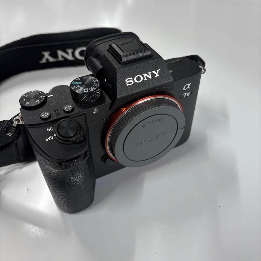 【美品】Sony α7 III ミラーレスカメラ 本体とレンズ付き