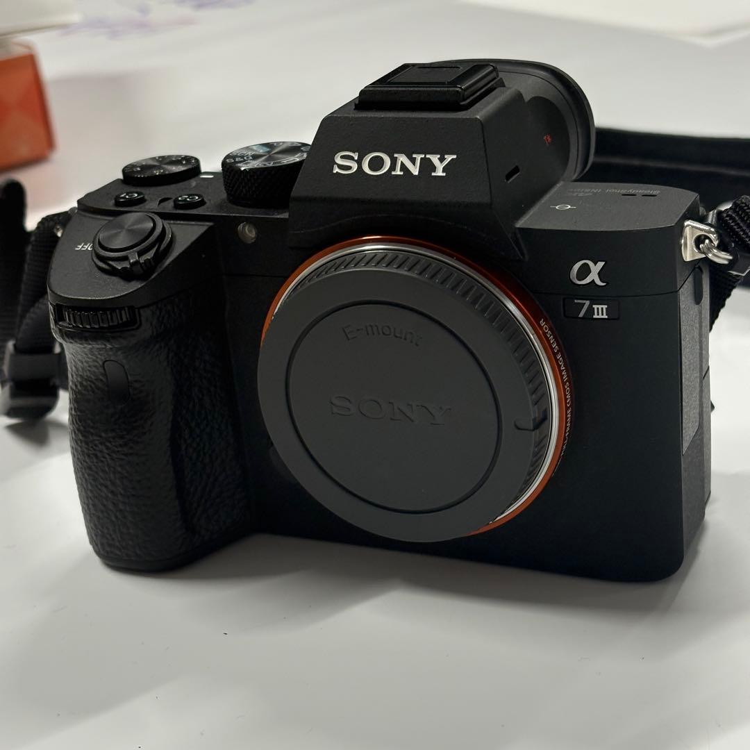 【美品】Sony α7 III ミラーレスカメラ 本体とレンズ付き