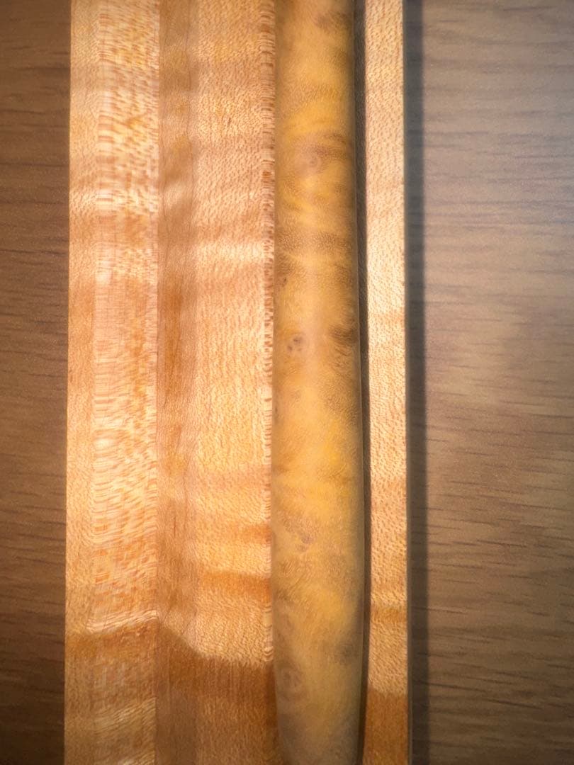 工房楔　ビルマの楠　瘤杢　ペンシル