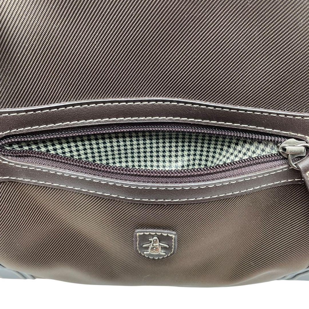 未使用級✨マンシングウェア ゴルフバッグ ナイロン 2way 茶