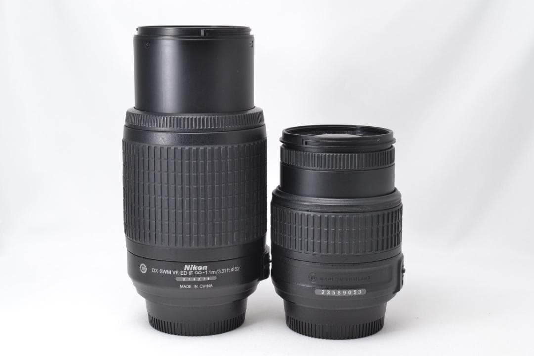 ■ 美品 ■　ニコン Nikon D5500 ダブルレンズ
