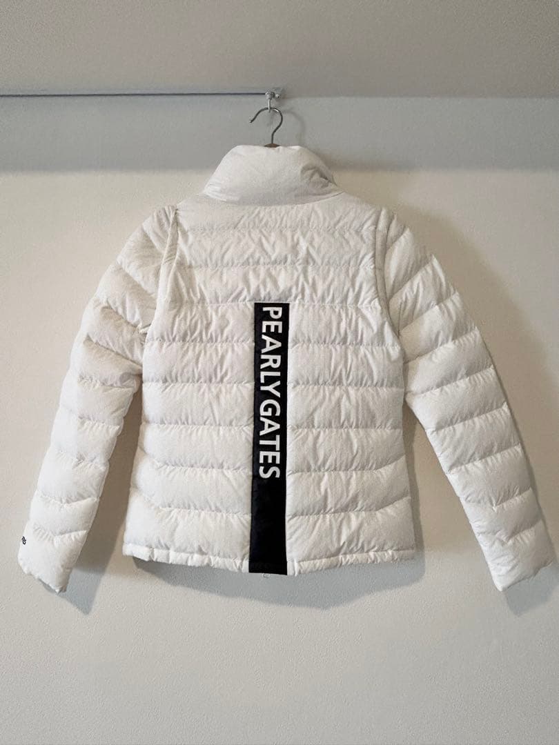 ミッキー様PEARLY GATES ホワイトダウンジャケット