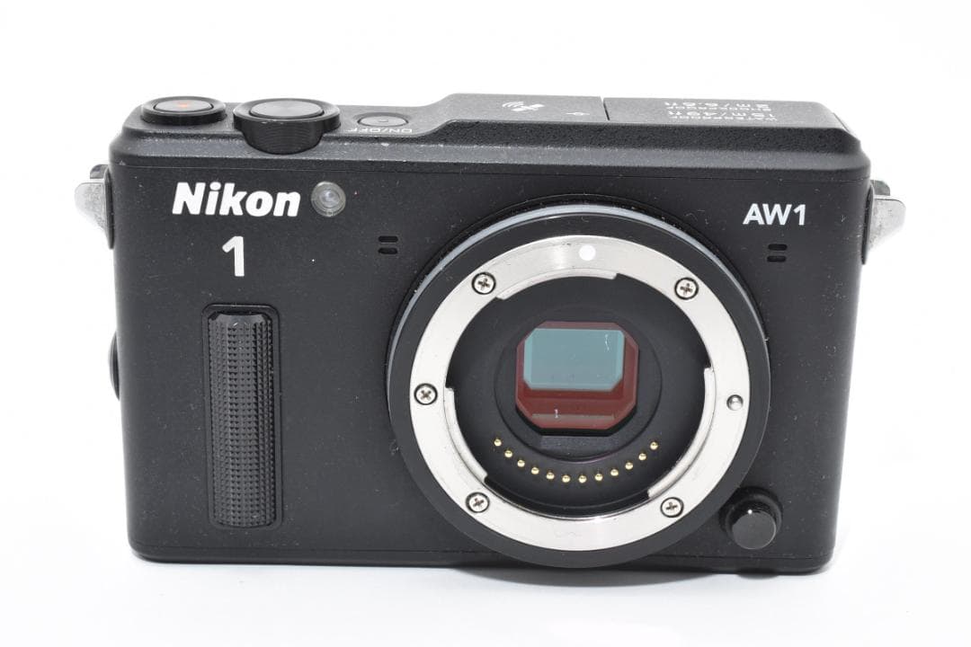 【人気の防水耐衝撃カメラ】ニコン NIKON1 AW1 ブラック 現状品 カメラ