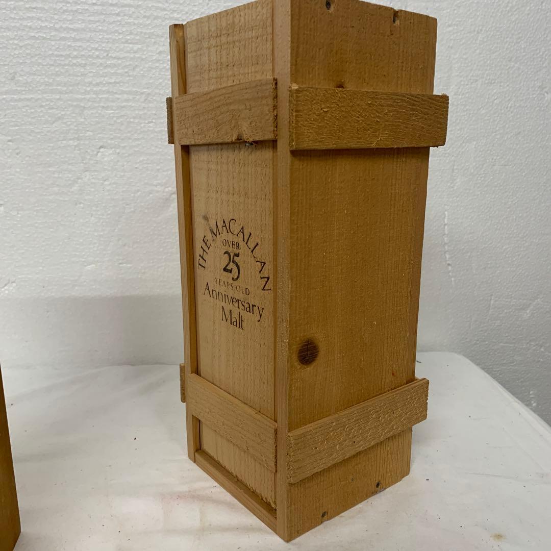 マッカラン　木箱2個　マッカラン18年グランレゼルバ／マッカラン25年