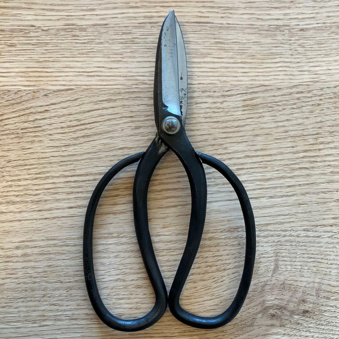 市松　植木鋏　庭師鋏　堺