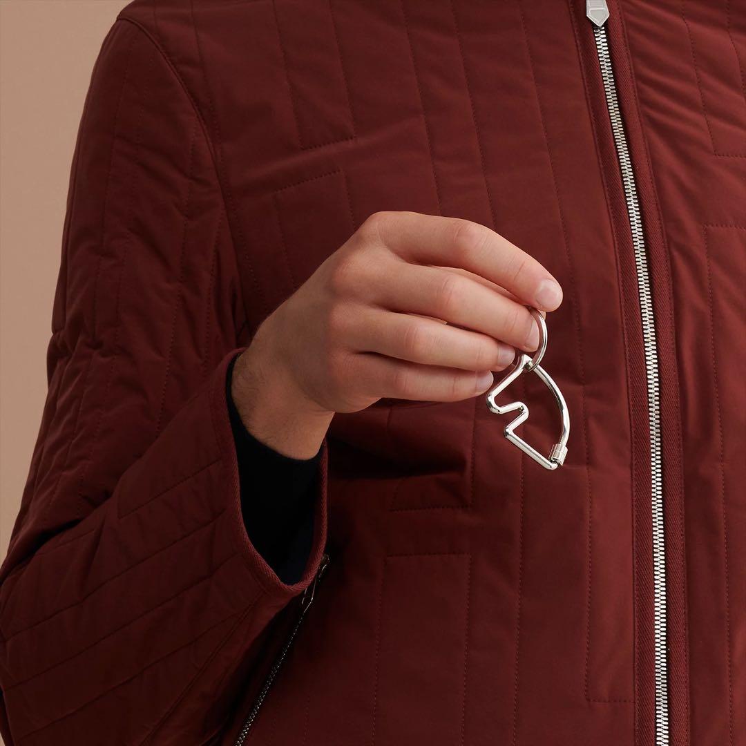 HERMES キーホルダー シュヴァル　馬　キーリング　エルメス