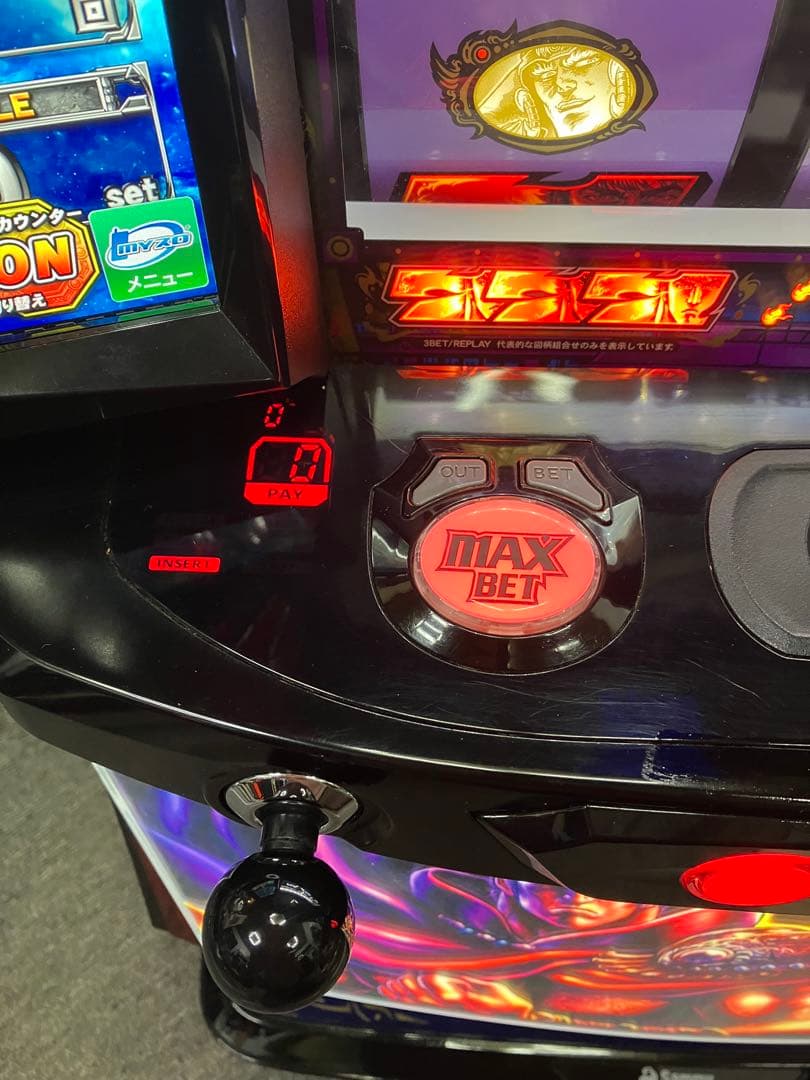 パチスロ実機 スマスロ L 北斗の拳 AD ラオウ 簡易ユニット付⭕️送料無料⭕️