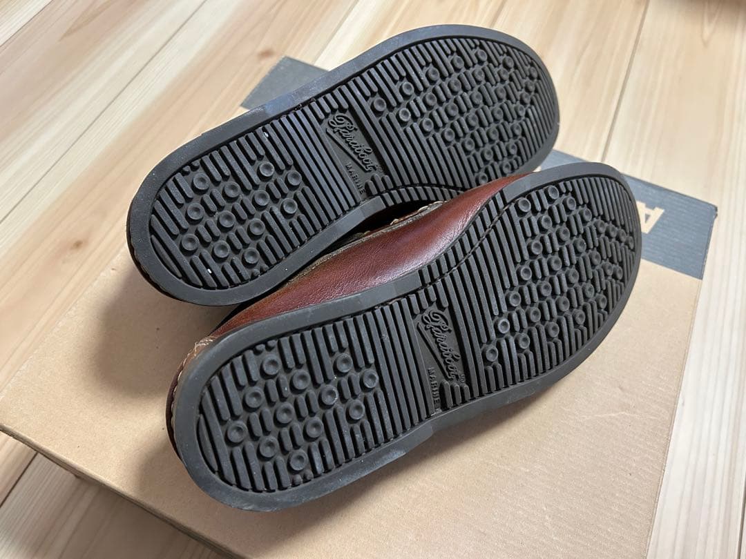 paraboots BEAMSブラウン モカシン 靴