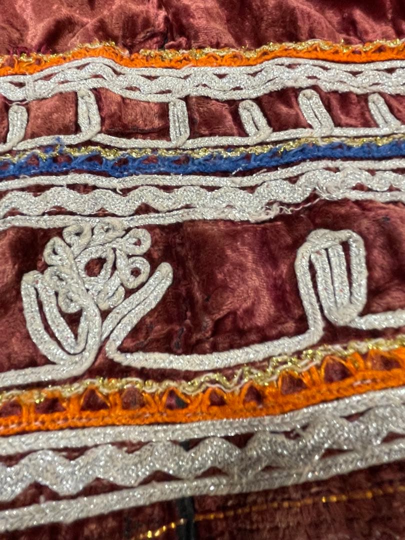 値下げ激レア！ビンテージ/アフガン民族衣装ドレス[YA]