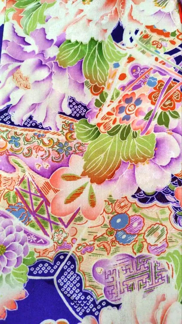 RK401アンティーク子供着物着丈91センチ裄丈38センチめちゃくちゃ綺麗美品