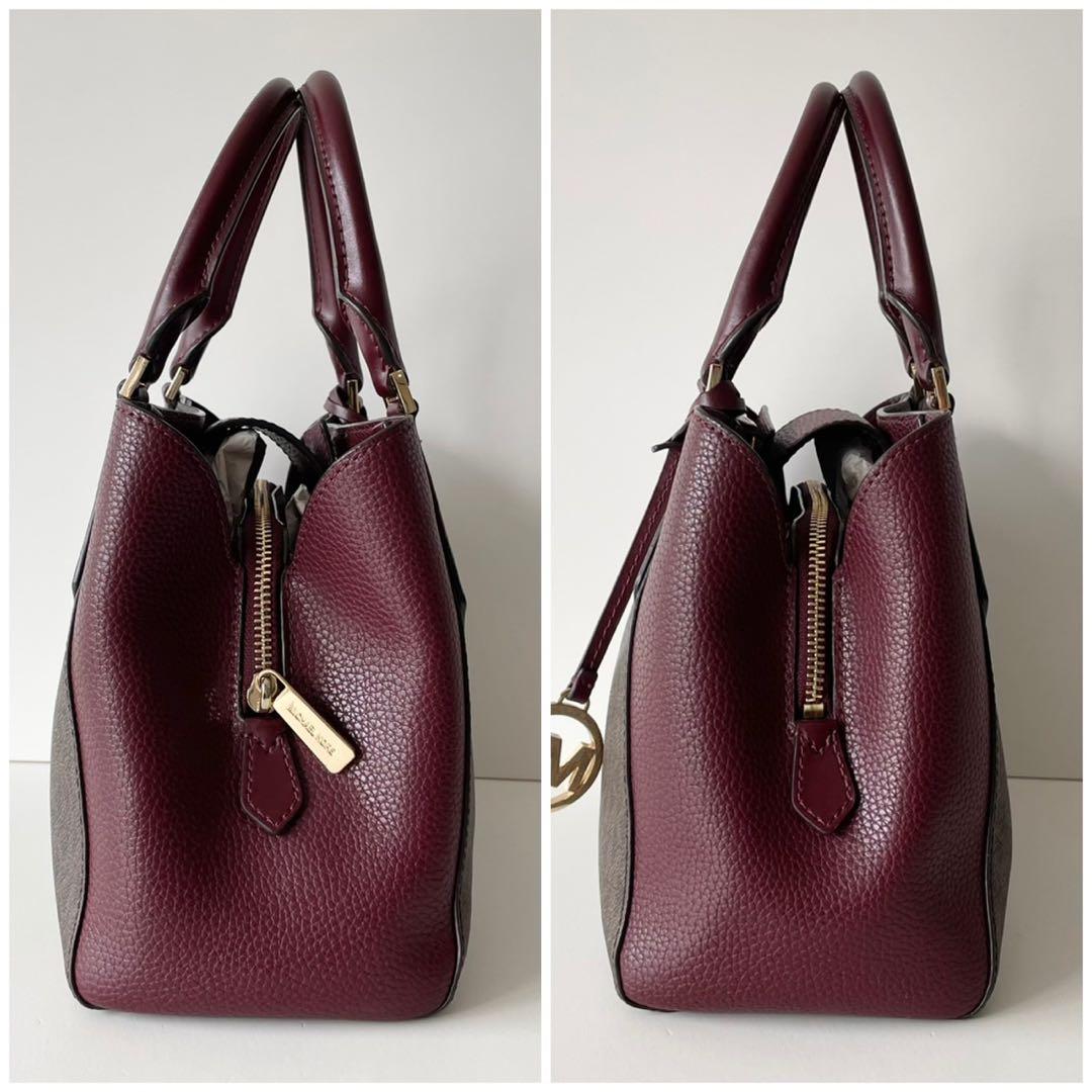 【ほぼ新品】MICHAEL KORS 2way ハンドバッグ サッチェル MK