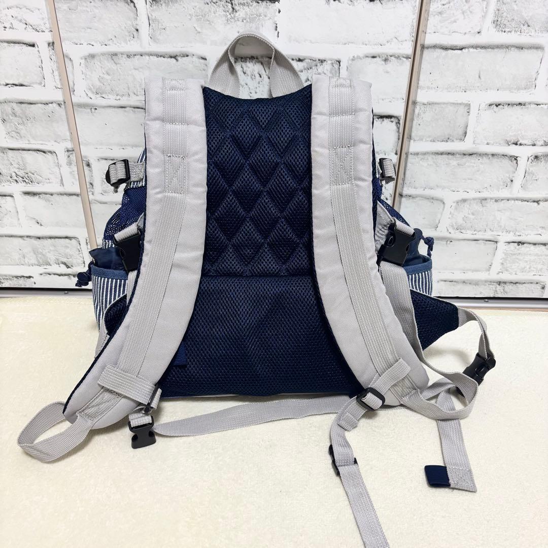 Lee【リー】ハグ＆リュック キャリーバッグ 《ヒッコリー柄》 S