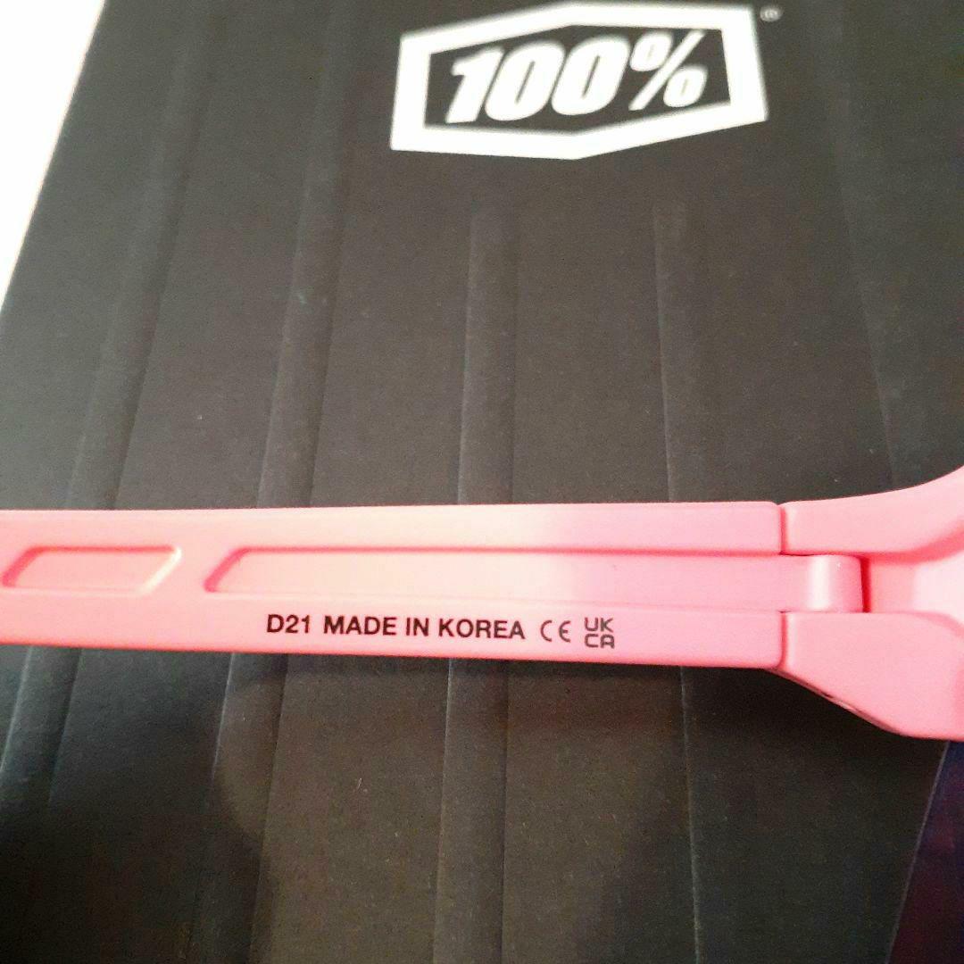 100% S3 ネオンピンク パープルミラーレンズ