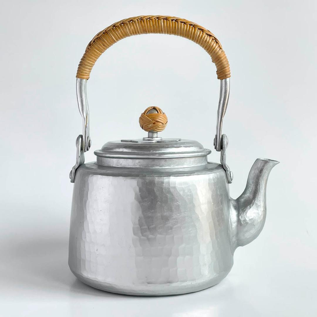 【arakien】京都 有次 アルミ やかん 江戸型 1L 未使用 薬缶