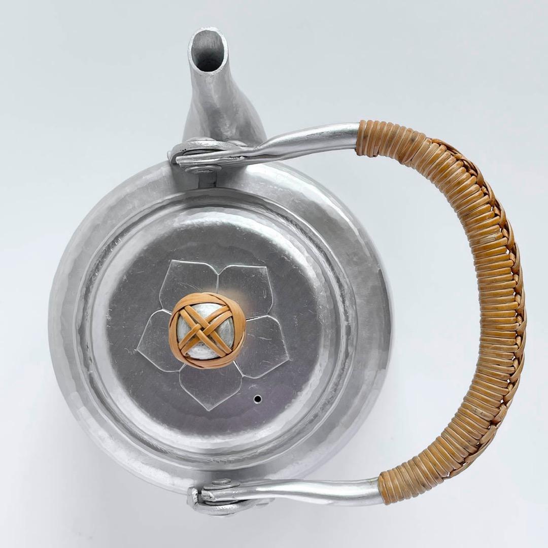 【arakien】京都 有次 アルミ やかん 江戸型 1L 未使用 薬缶