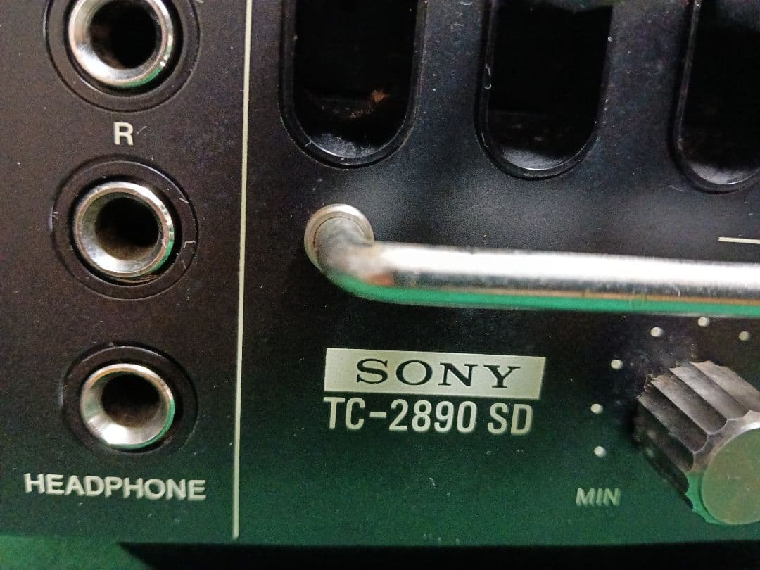Sony TC-2890 SD カセットプレーヤー ジャンク品