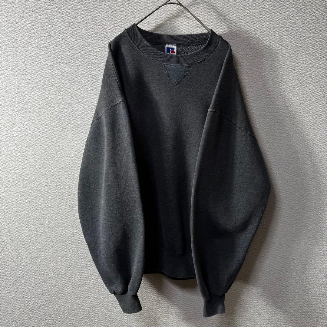 ダ*ム様 超激レア ツートン 90s USA製 RUSSELL plain 無地