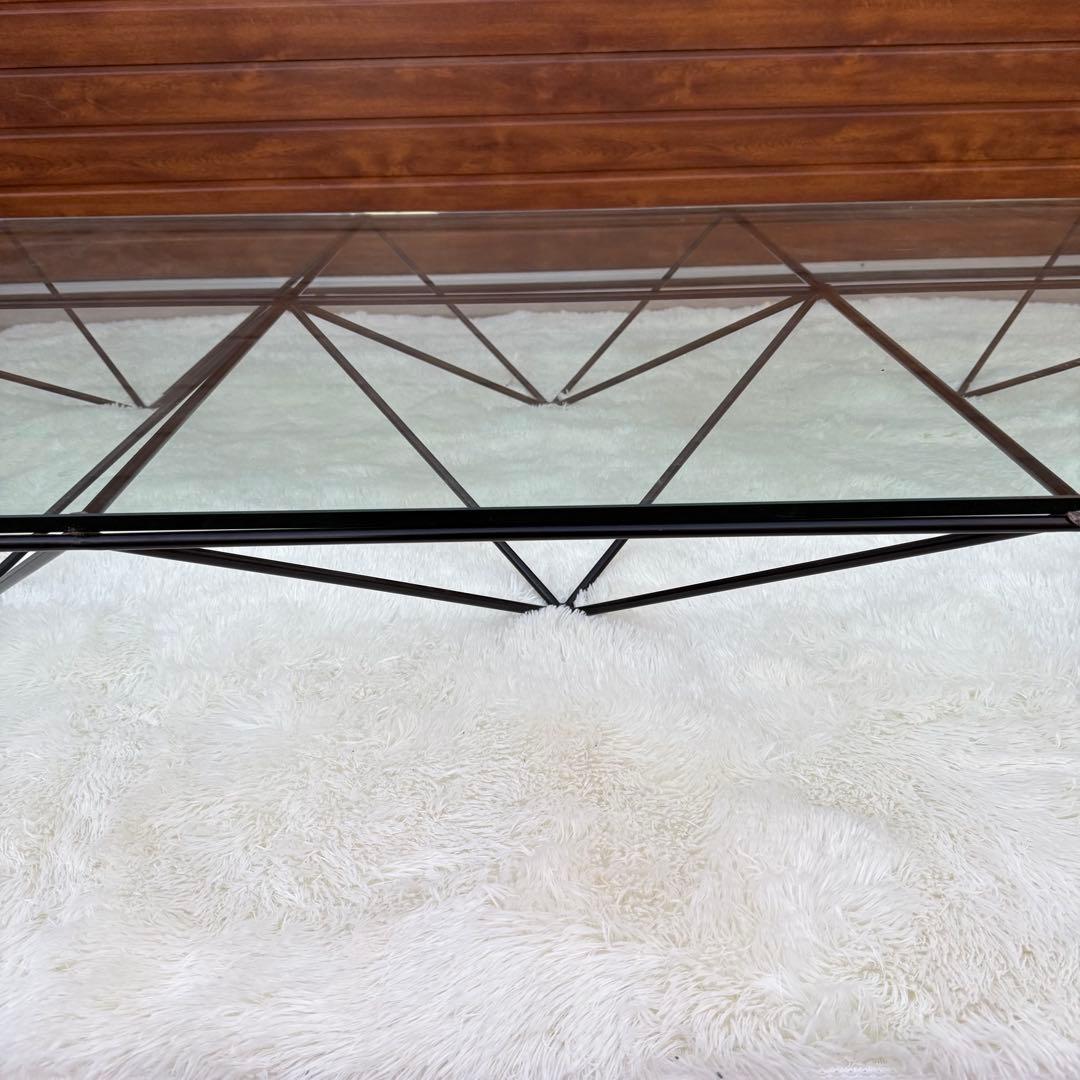 美品 B&B italia ALANDA ガラステーブル 購入価格67万