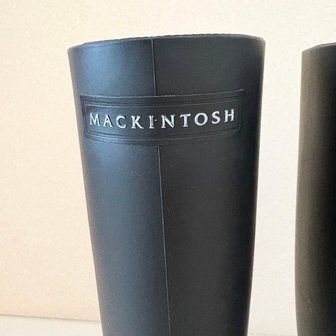 【定価3.85万円】MACKINTOSH レインブーツ 長靴 37 ブラック