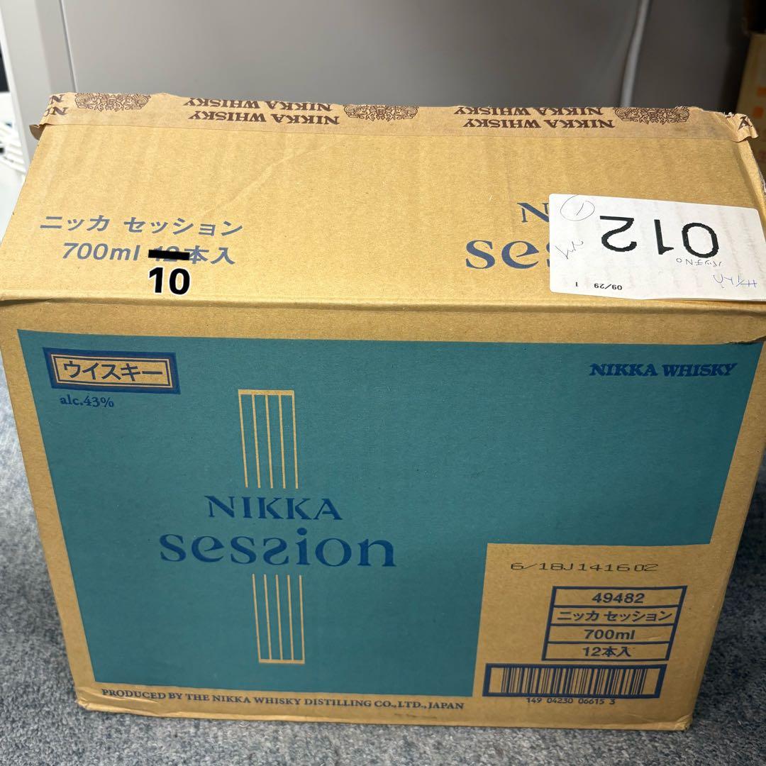 ニッカセッション 700ml (10本)新品非開封