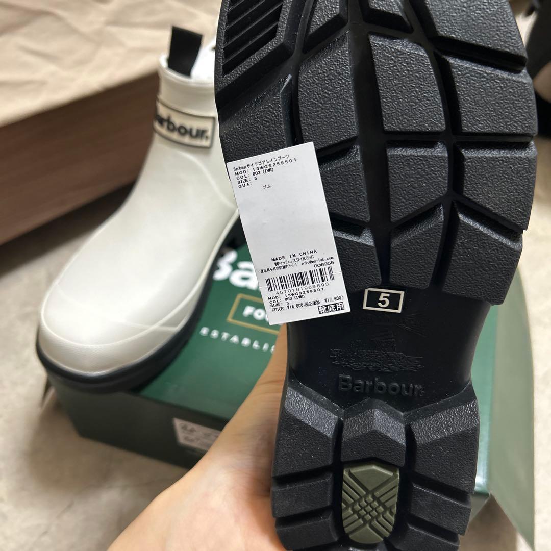 emmi×Barbour レインブーツ　新品未使用