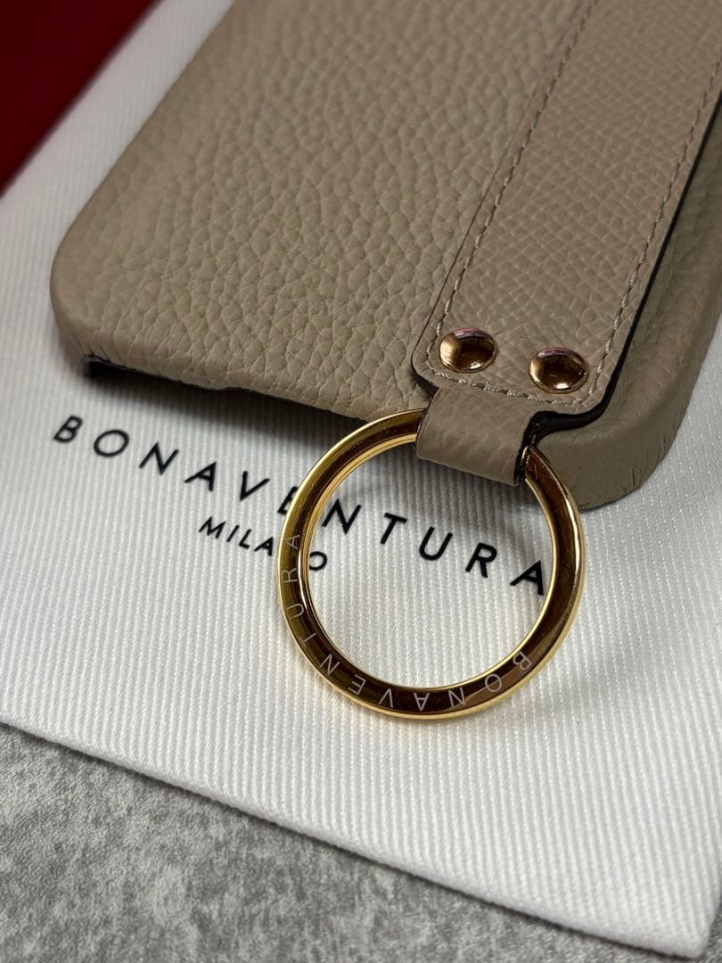 ころすけ BONAVENTURA グレージュ iPhone17ケース