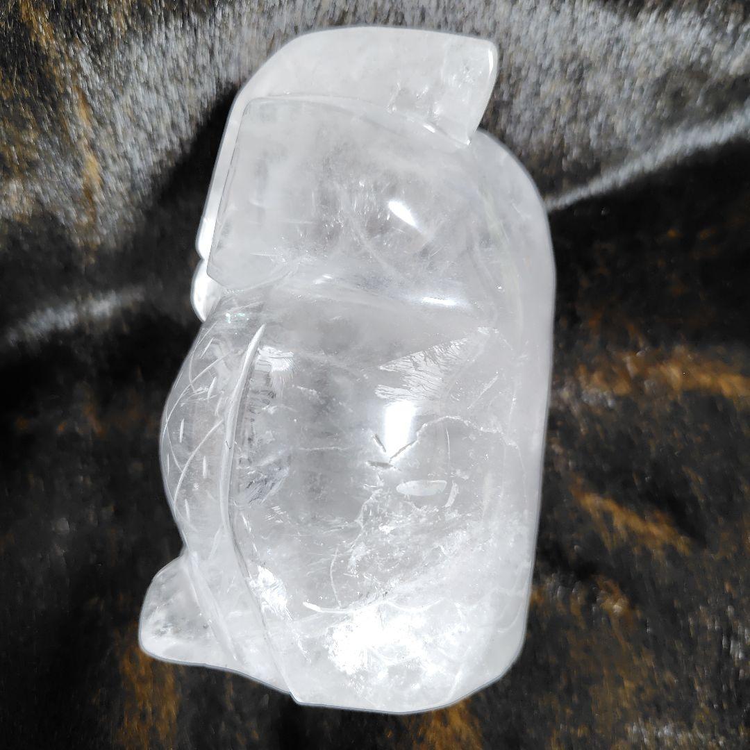 天然水晶の『フクロウ』