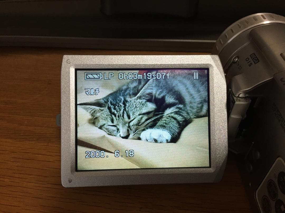 撮影再生ダビングOK　Panasonic NV-GS100　付属品あり　大画面