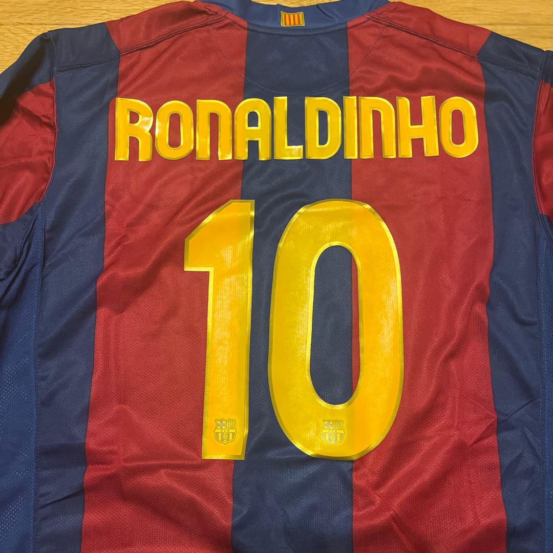 新品 未使用 ゲームシャツ RONALDINHO ロナウジーニョ ユニフォーム