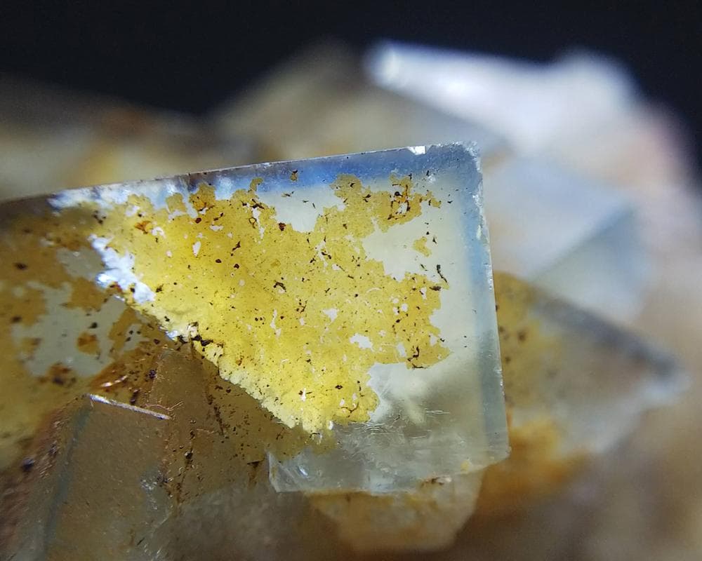 348 ブルーゾーニング×イエロー フローライト ドイツ産