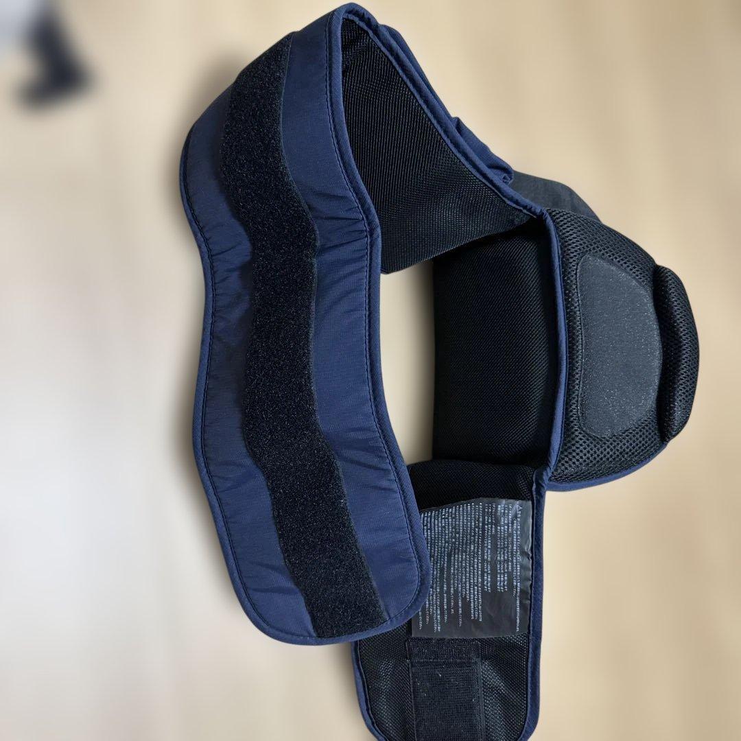 ポルバンアドバンス ヒップシート 抱っこ紐 ダブルショルダー付き