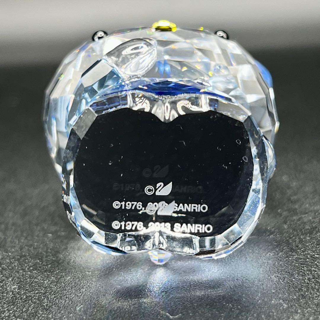 【激レア・廃盤】 スワロフスキー ハローキティ ブルーリボン 2013年限定品