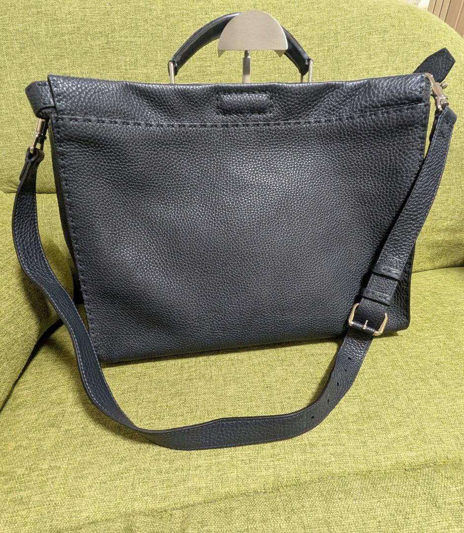 FENDI フェンディ レザー 2WAY バッグ 安心鑑定