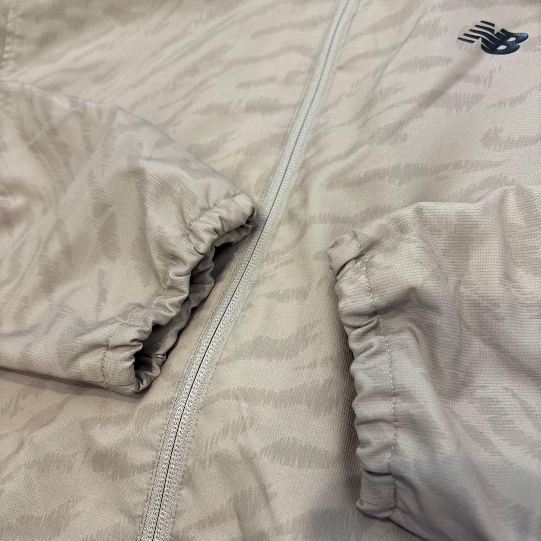 New Balance GOLF ジップジャケット アウター ベージュ サイズ7