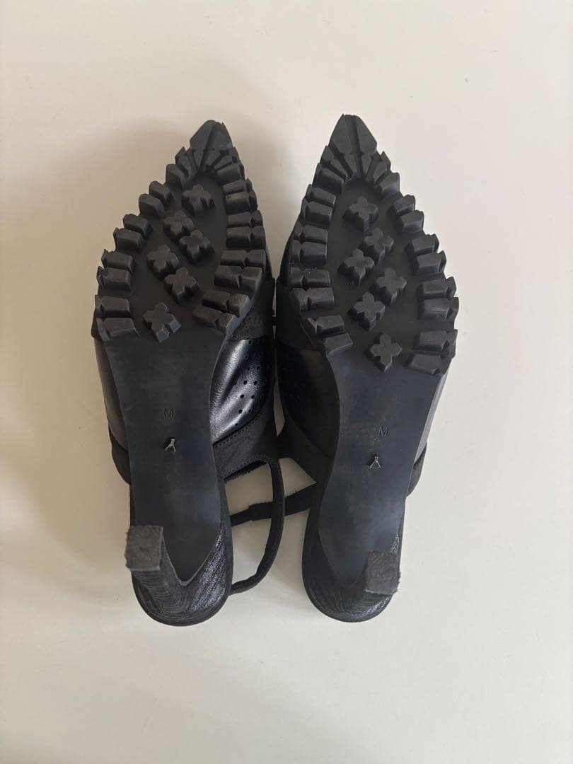 ★yellow★オンライン売り切れスニーカーミュール　Mサイズ