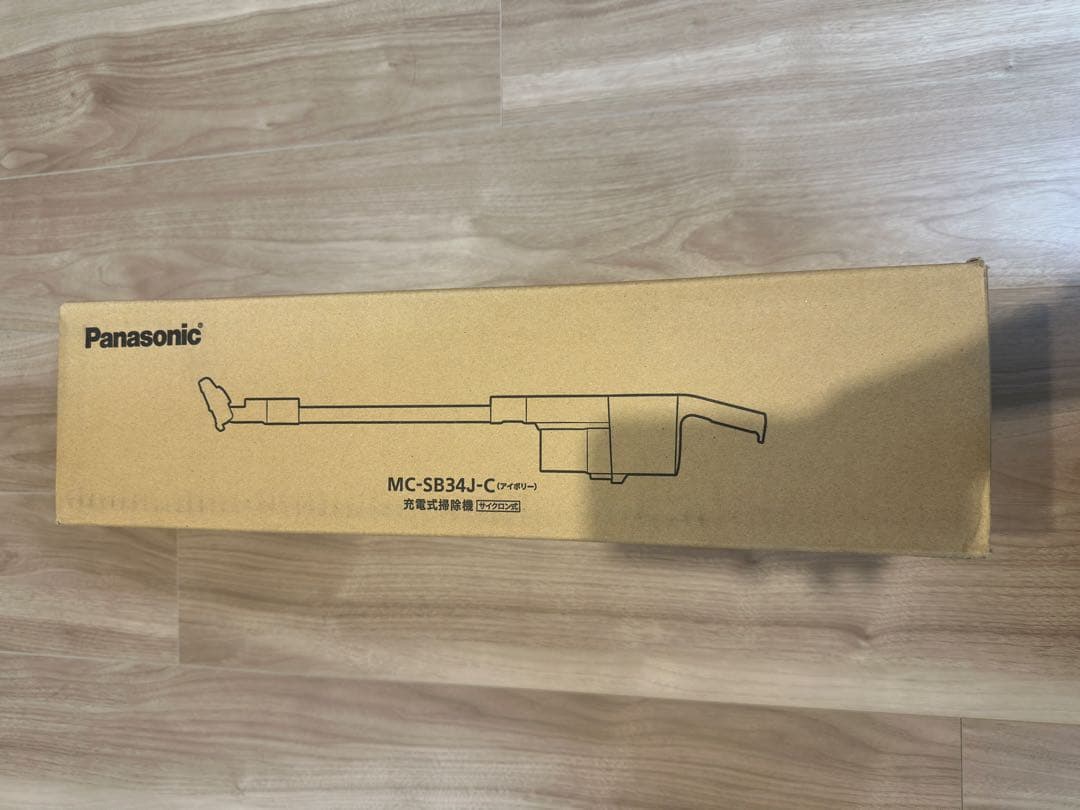 Panasonic MC-SB34J-C コードレススティック掃除機 アイボリー