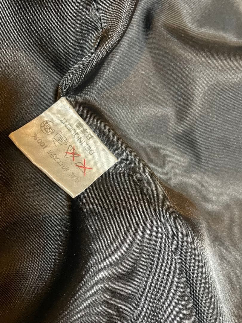 DelinquentGirl ストライプフリルドレス