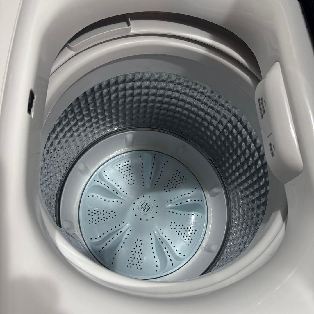 【引取】Haier全自動洗濯機JW-U55LK 2023年製 使用10ヶ月の美品