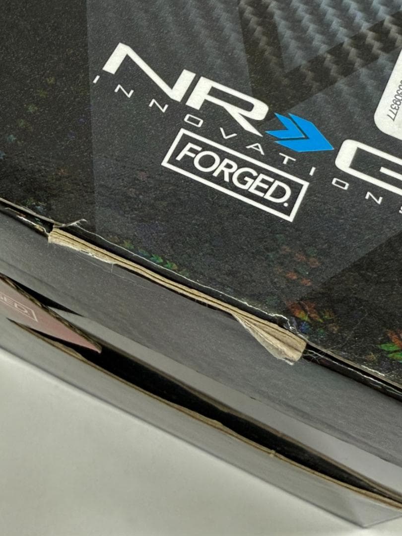 NRG ステアリングホイール パープル チタンリング SRK-200PP