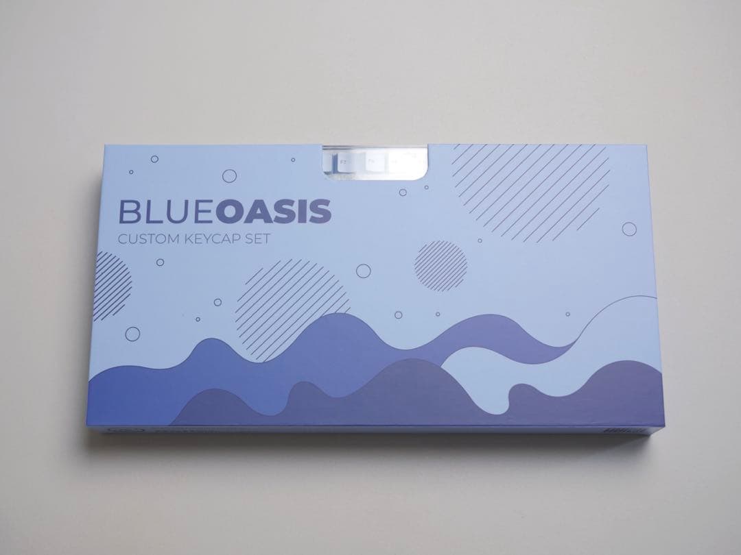 キーボード WS Blue Oasis keycaps