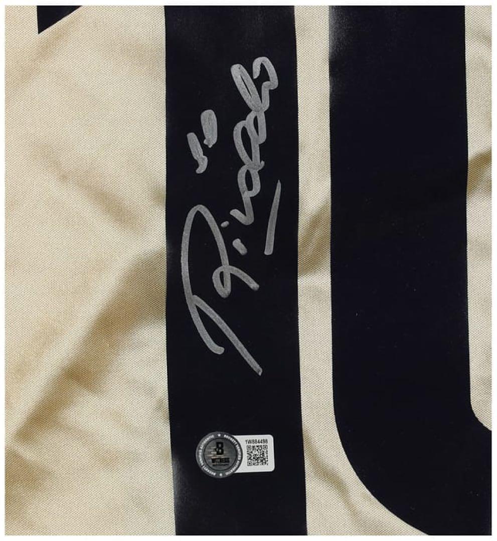 Rivaldo サイン入り FC Barcelona ベケット鑑定済