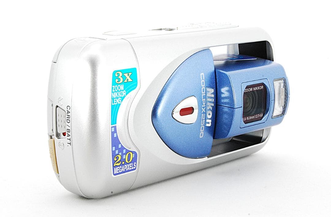 【美品】Nikon Coolpix E2500動作確認済バッテリー新品39312