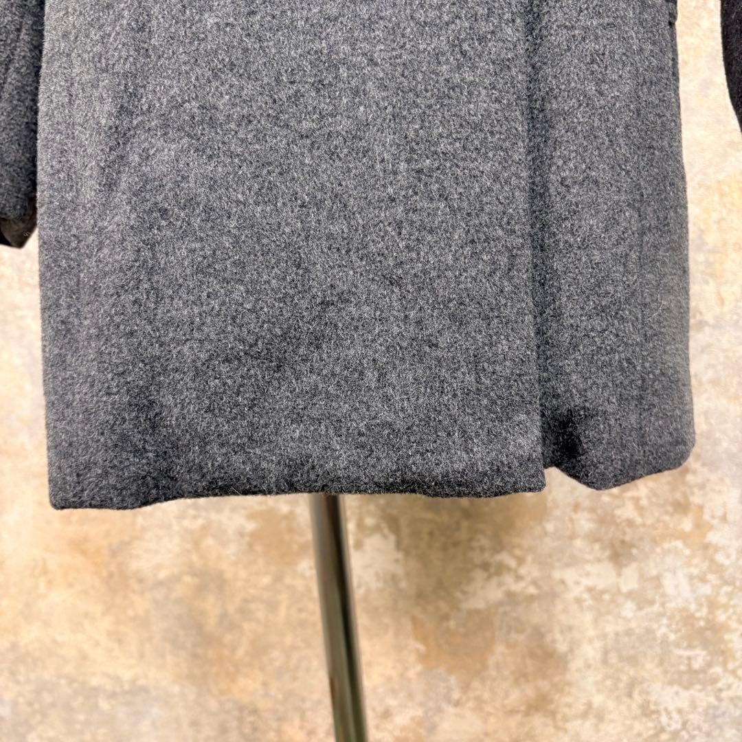 美品✨アルアバイル ウールアンゴラ×ダウン フードコート 2 グレー