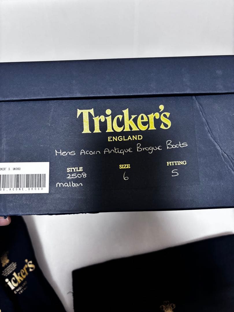 トリッカーズTricker's MALTON M2508 サイズUK6