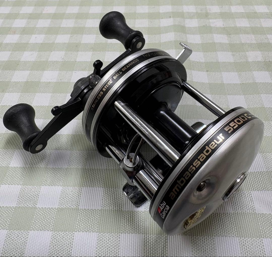 アブガルシア アンバサダー 5500C シルバー パーミングカップ