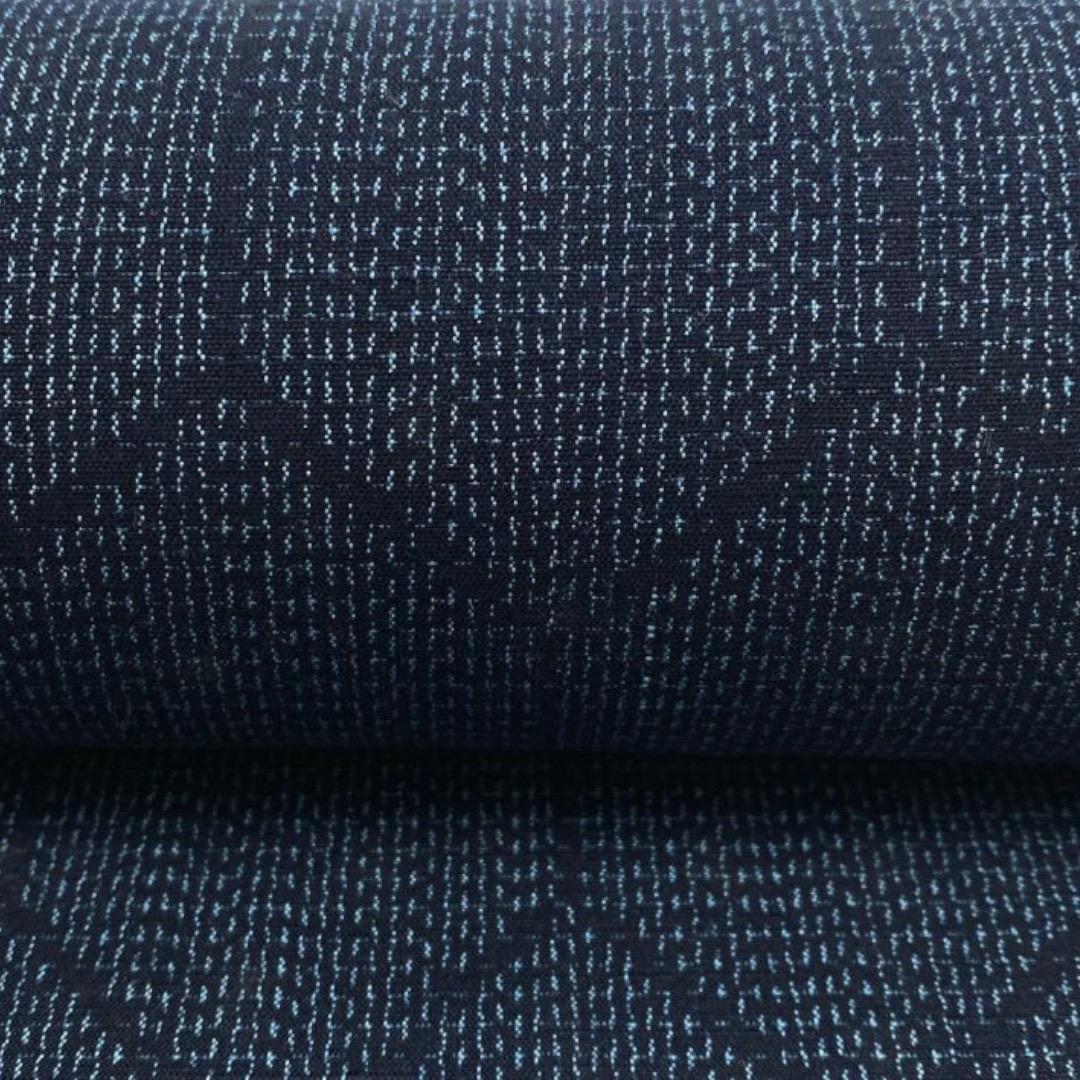 *着物反物*　辻ヶ花大島と十日町紬亀甲　大人の兵児帯　半幅帯　長尺470cm