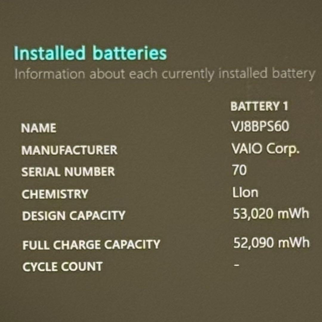 美品830 VAIO PJ i5 第11世代 16GB office 12.5型